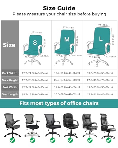 Abstract Animal Office Chair Cover, Dog in The Room Poker Games Universal Stretch Desk Rotating Chair Slipcovers, Removable Seat Protector with Zipper, S - color: Dark Green Brown, size: Small