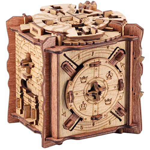 iDventure Cluebox The Trial of Camelot | Escape Room Puzzle Box | Challenging 3D Puzzle | Brain Teaser for Adults | Unique Gift Idea - color: Camelot