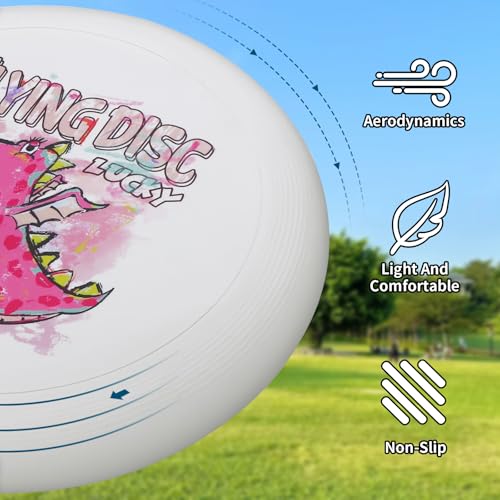 KnLnny Ware LED Flying Disc for Outdoor Games - color: White