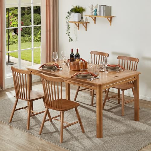 Board Game Table with Removable Table Top, Seats 4 to 6 Players with 57in x 33in Play Area, Includes Play Mat, Detachable Cup Holders and Dice Trays, Minimal Assembly Required - color: Honey Oak