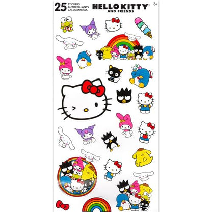 Hello Kitty Bowling Games Activities Bundle for Toddlers, Kids - 4 Pc Hello Kitty Bowling Set with Stickers, Tattoos, and More | Hello Kitty Playset