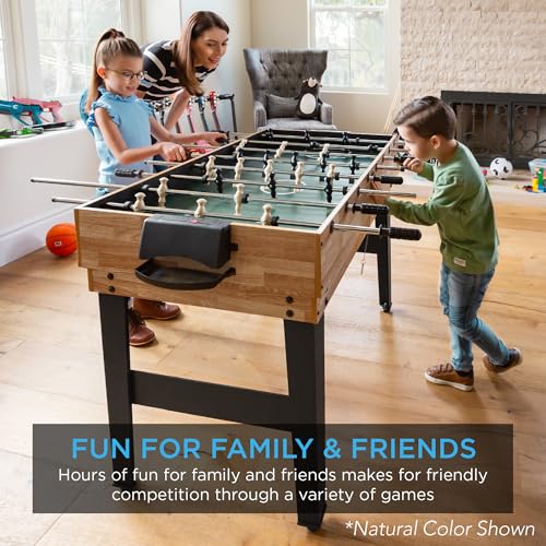 Best Choice Products 2x4ft Combo Game Table Set for Home, Game Room, Friends & Family w/Hockey, Foosball, Pool, Shuffleboard, Ping Pong, Chess, Checkers, Bowling, and Backgammon - color: Arcade