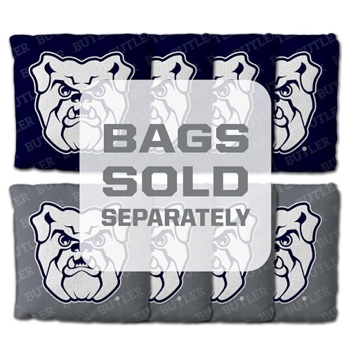YouTheFan NCAA 2' x 4' Slogan Series Professional Wood Cornhole Game - color: Butler Bulldogs
