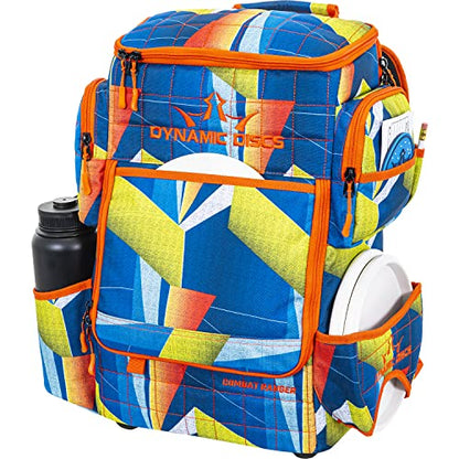 Dynamic Discs Combat Ranger Disc Golf Backpack | Large Bag w/Putter Pouch | 20+ Discs Capacity | Disc Golf Accessories - color: Toucan