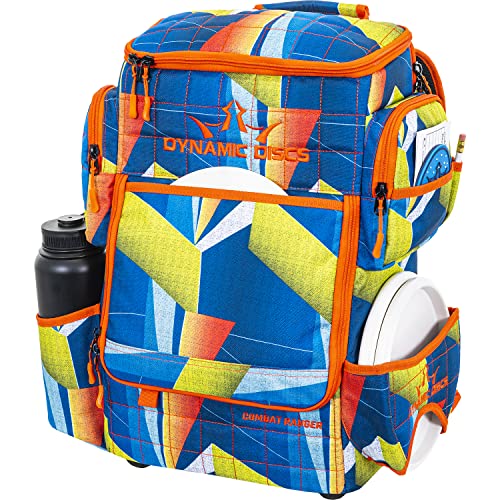Dynamic Discs Combat Ranger Disc Golf Backpack | Large Bag w/Putter Pouch | 20+ Discs Capacity | Disc Golf Accessories - color: Toucan