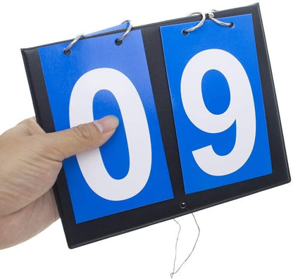 2 Sets of Portable Desktop Scoreboard Reversible Billiards Scoreboard Scoreboard Scoreboard Football Basketball Game Scoreboard Flop