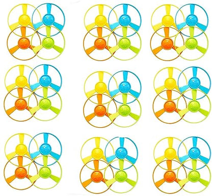 Cat Fetch Toy, Interactive Flying Cat Toy with 36 Propellers, Kitten Tracks Toy for Training Hunting Chasing(only Flying Propellers) - color: only 36 Propellers