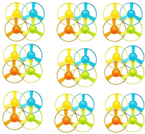 Cat Fetch Toy, Interactive Flying Cat Toy with 36 Propellers, Kitten Tracks Toy for Training Hunting Chasing(only Flying Propellers) - color: only 36 Propellers