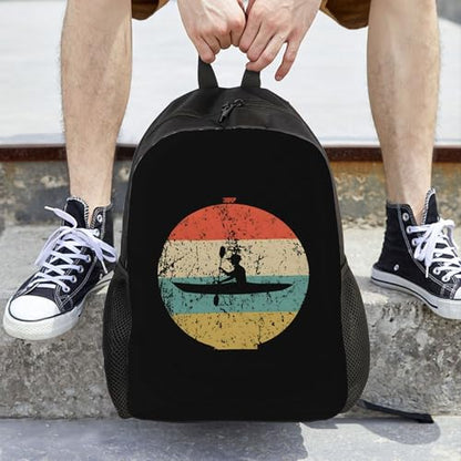 Kayaks Backpacks For Men Women Book Bag Travel Hiking Camping Work Lightweight - color: Ye19