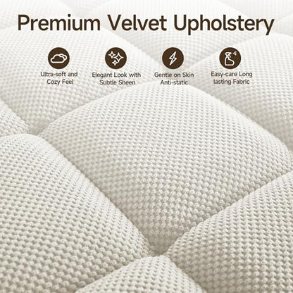 oaaktu Modern Tufted Linen Fabric Chaise Lounge Sofa Chair with Rotating Side Table,Storage,Pillow,USB Charging Ports and Adjustable Backrest Perfect for Living Room, Small Spaces (12-Beige) - color: 12-beige