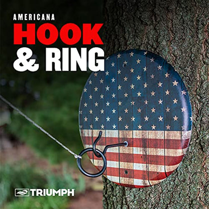 Triumph Sports Viva Sol Premium Hook and Ring Target Game for Use Indoors and Outdoors. Multiple Options.