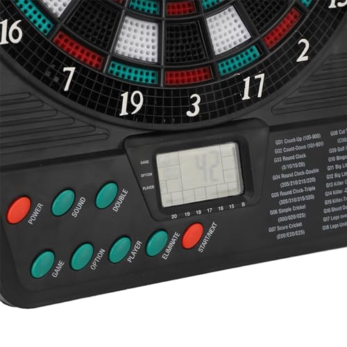 Electronic Dartboard Set Automatic Scoring Soft Tip Dartboard with Multiple Game Modes for Family Entertainment