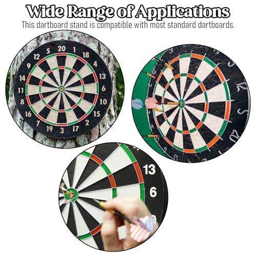 1 Set Dartboard Mounting Bracket, Portable Dartboard Hanging Kit Dartboards Hardware Accessories for Steel Darts Games