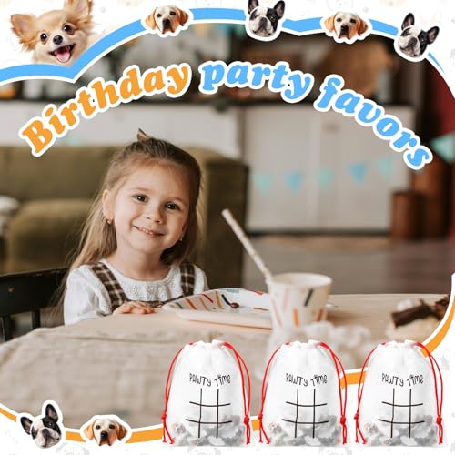 Sotiff 36 Sets Dog Tic Tac Games for Kids Dog Party Favors Goody Bag Stuffers Classroom Exchange Gifts Outdoor Indoor Activities for Adults Kids School - style: Dog
