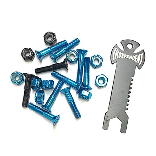 Independent Genuine Parts Phillips Hardware with Tool - Blue/Black - 1"