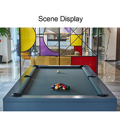 300 Pool Table Cloth Set 9 ft - color: Grey Blue, size: 8ft