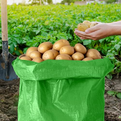 Potato Sack Race Bags, Easter Sack Race Bags for Adults and Kids Outdoor Games Backyard Games Party Birthday Games Carnival Field Day Lawn Family Reunion Games - color: 12 Pieces - 4 colors