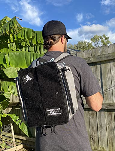 Cornhole Backpack -16 to 24 Bean Bags- Bag Set, corn hole Book bag - Professional Cornhole Carrying Case- Storage, Pockets & Adjustable Straps - Cornhole Accessories *NEW and improved!