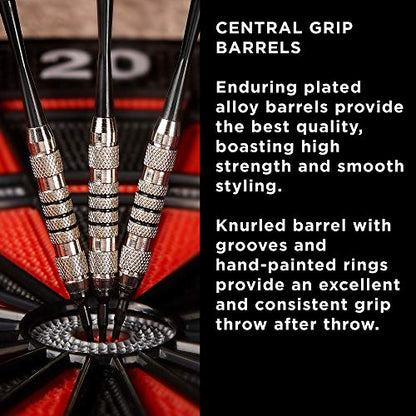 Fat Cat by GLD Products Blazer Soft Tip Darts with Storage/Travel Case, 16 Grams, Gold