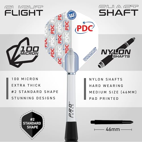 Winmau Super Tune-Up Darts Accessory Set - Professional Dart Set with Over 150 Pieces | Darts Flights and Shafts in Set | Dart Accessory Set | Dart Set Basic Equipment