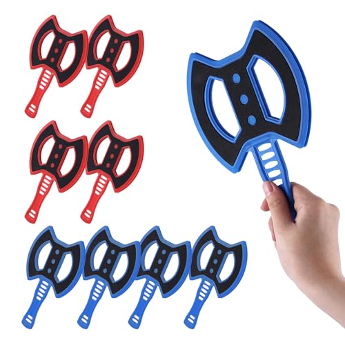 Throwing Axe for Axe Throwing Game for Backyard, Throwing Axe Set with Throwing Star for Outdoor Games, Durable and Fun for All Ages - style: 8 Throwing Axes