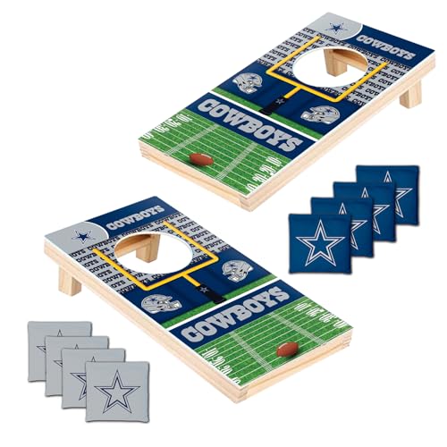 MasterPieces Officially Licensed NFL Tabletop Cornhole for Adults - style: Dallas Cowboys