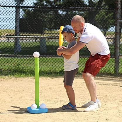 Liberry Toys for 2 3 4 Year Old Boys Girls Christmas Birthday Gift, Toddler Bowling Set and Kids T-Ball Set