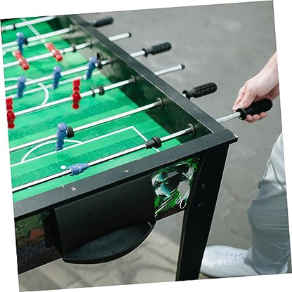 BESTonZON 1 Pair of Nonskid Foosball Table Handles Sturdy Plastic Replacement Grips for Table Soccer Convenient and Practical Accessories for Foosball Games