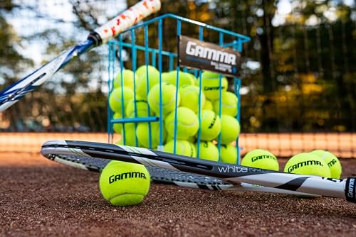 Gamma Sports Pressureless Tennis Balls Box - Ideal for Practice, Teaching, and Training with High-Visbility Felt - Indoor and Outdoor Court Play - 48 and 75 Pack Sizes - size: New Bag of 20