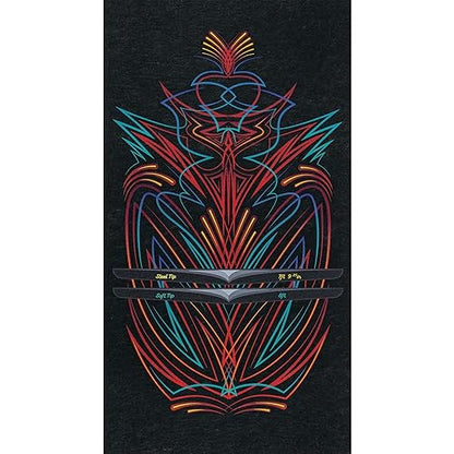 Pig Home Solutions Color Burst Design Self-Sticking Dart Mat - style: Color Burst