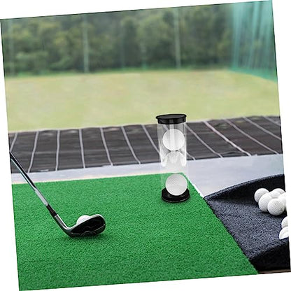 Happyyami Golf Tube Golfs Organizers Baseball Display Case Small Display Golf Display Case Golf Ball Tube Golf