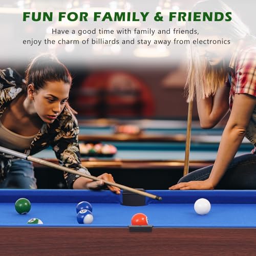 RAYKEEP 9-in-1 Multi Game Table, Combo Game Table Set w/Basketball, Billiards, Hockey, Ping Pong, Foosball and Bean Bag, Game Room for Teens, Adults Home, Family,