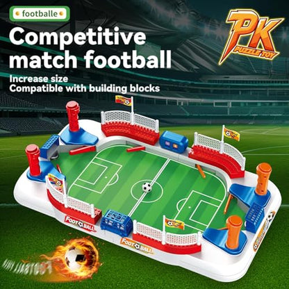 Mini Foosball Table, Soccer Board Game for Kids, 3 4 5 6 7 8-12 Year Old Boys Girls Birthday Gifts, Football Games Pinball Machine, Indoor Outdoor Family Party Sports Toys