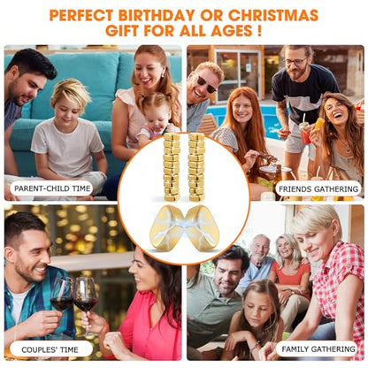 Upgraded Magnetic Chess Game Set with 20 Larger Golden Stones & Rope, Portable Magnet Game, Fun Strategy Puzzle for Kids & Adults, Family Party Travel Cluster Game