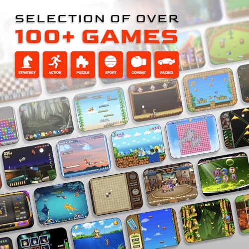 My Arcade Gamer Mini Classic-Purple: Games for Kids, Miniature Handheld Gaming System Packed with 160 Games, 1.8'' Color Display (DGUN-3924), Small