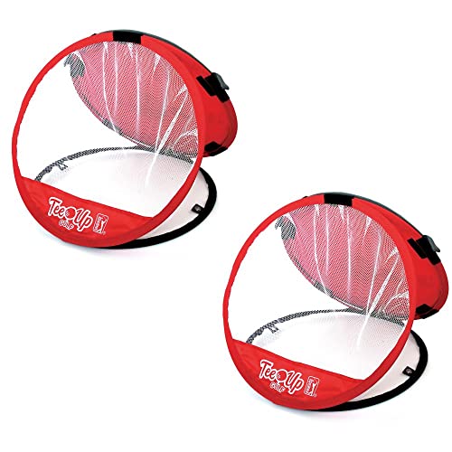 PGA Tour Golf Practice Aids By Golfgen: Premium Chipping Nets, Putting Rings, & Targets, Indoor & Outdoor Training, Improve Accuracy & Control, Master Putting and Chipping, Portable for On The Go