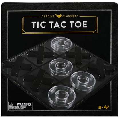 Spin Master Games, Cardinal Classics Tic Tac Toe, Classic Board Game, Modern Coffee Table Décor, 2 Players, for Ages 5 & Up - style: Four in a Row