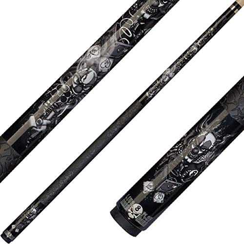Players Pool Cue Stick - Live Hard Series Killer Klown Edition D-CN