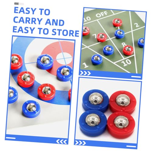 YARNOW 20pcs Tabletop Shuffleboard Set Parts Slider Beads Pucks for Shuffleboard Game