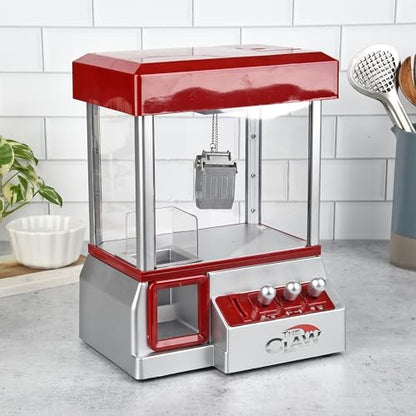 Etna Electronic Mini Claw Machine for Kids, Mini Candy Prize Dispenser Arcade Game with Sound, 30 Tokens, 10" x 7.90" x 13.5"