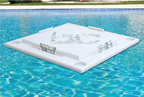 Bene Casa Floating Game Table – Waterproof, Portable 4-Player Table for Pool, Game Room, and Outdoor Fun