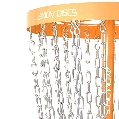 Axiom Discs Pro 24-Chain Disc Golf Basket - color: Orange