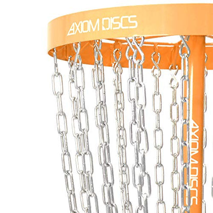 Axiom Discs Pro 24-Chain Disc Golf Basket - color: Orange
