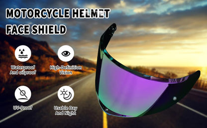 AGV K6 and K6S Visor (Bright purple) - color: Bright Purple
