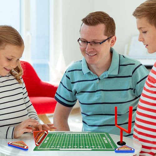 10 PCS Colors Mini Flick Football Games Mini Table Top Sports Games - color: Red