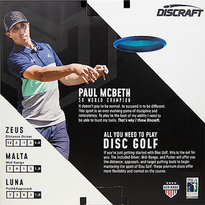 Discraft Paul McBeth 3 Pack Disc Golf Set