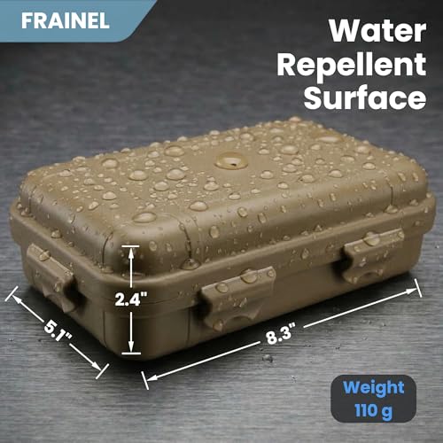 Hard Case 8x5 - Shockproof Foam for Beyblade X Launcher, HardDrive, M.2 NVMe, USB Disk | Office, Lab, Workshop, Travel | Water Repellent EDC Container