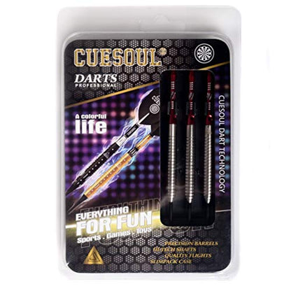 CUESOUL Tungsten Steel Tip Darts- Precise Barrels 18 19 21 24 Grams - color: 22 Grams
