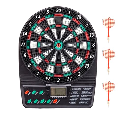 Electronic Dart Scoreboard - Analytical Tracking, Professional Circuitry Game, 26x20x3cm Uninterrupted Design Scoring Board, Recreational Play | Activity Equipment for Party Venues & Amateur Leagues