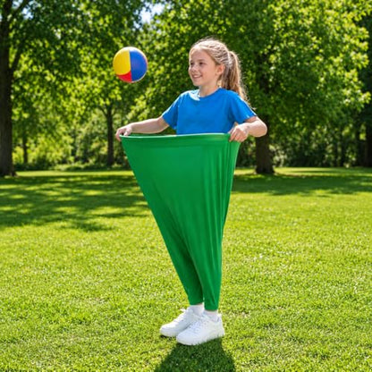 Granny Pants Yard Game, 2Pcs Granny Pants Outdoors Games Family Party Outdoor Games with 8 Bouncy Balls, 2 Pumps, Fun Tossing Games Props for Ultimate Family Reunion Backyard Party Games